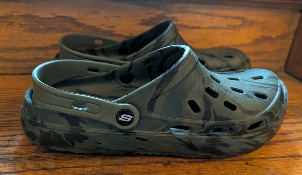 Skechers Camo Clogs Men's Shoes Size 11